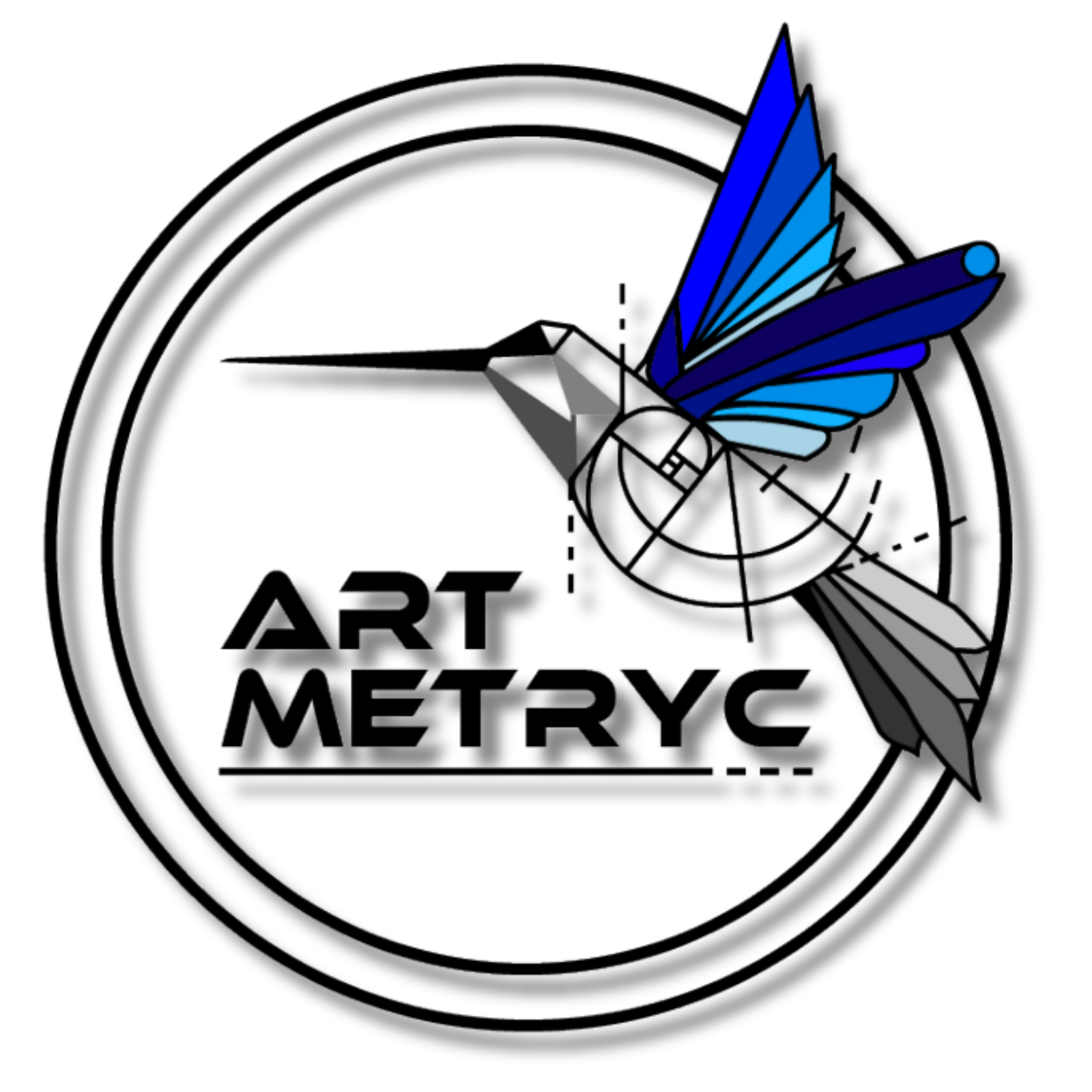 Logo Art Metryc Circulo Shadow